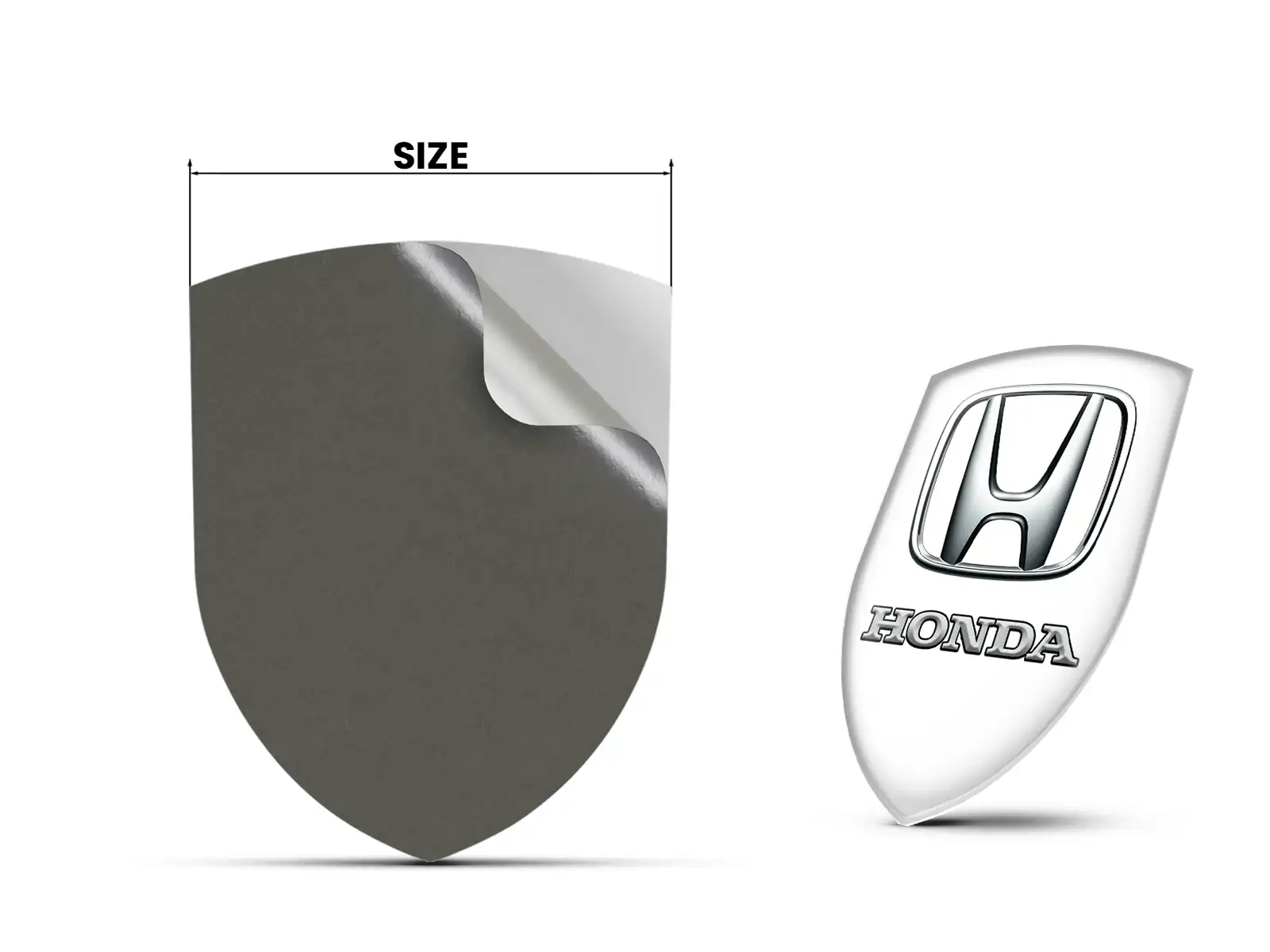 Honda Emblème Bombé Max Durable Stylé Pro Performance